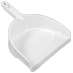 white dust pan with elastomer lip image